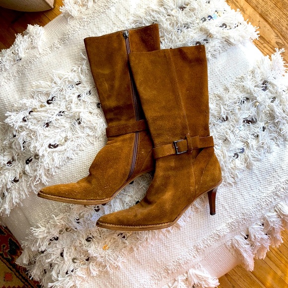 Gucci Shoes - Host Pick🤩 Gucci vintage suede boots 7-7.5